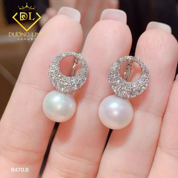 Bông Tai Kim Cương – B470.8